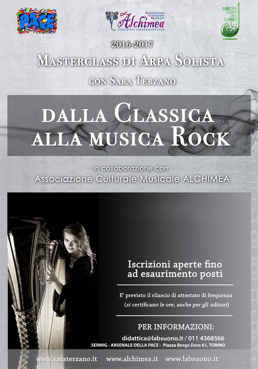 ARPISTA Sara TERZANO Masterclass ARPA SOLISTA 2016-2017